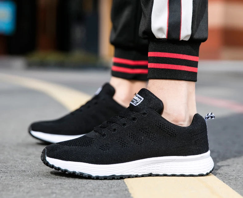 Damen Vulcanized Sneaker – Modische Flache Schuhe mit Plateau-Optik | Bequeme Alltagsschuhe in Übergrößen Kaufschwan®