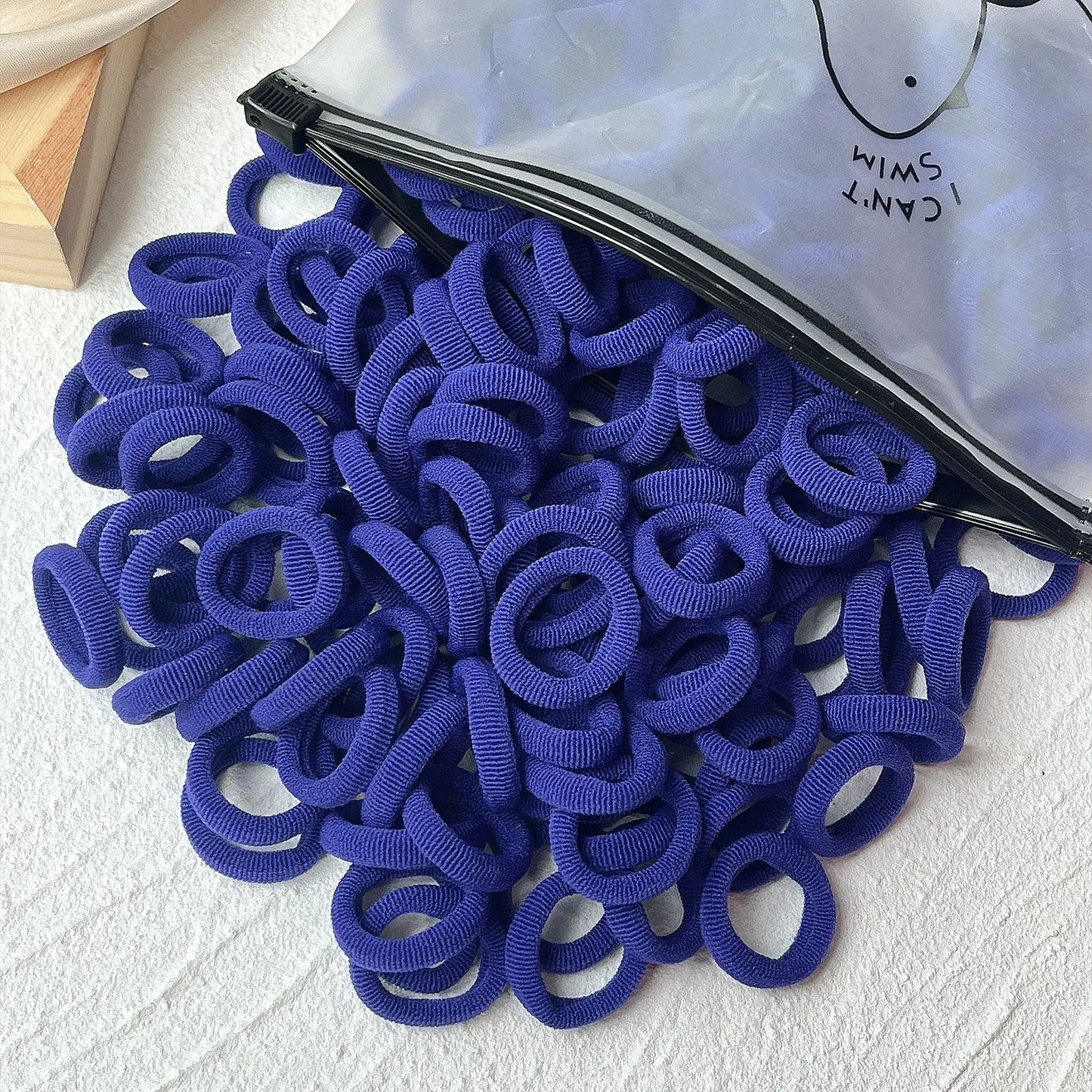20/50 Stück Elastische Haargummis für Kinder | Bunte Süße Scrunchies & Haargummis für Mädchen & Babys | Weiche Haar-Accessoires