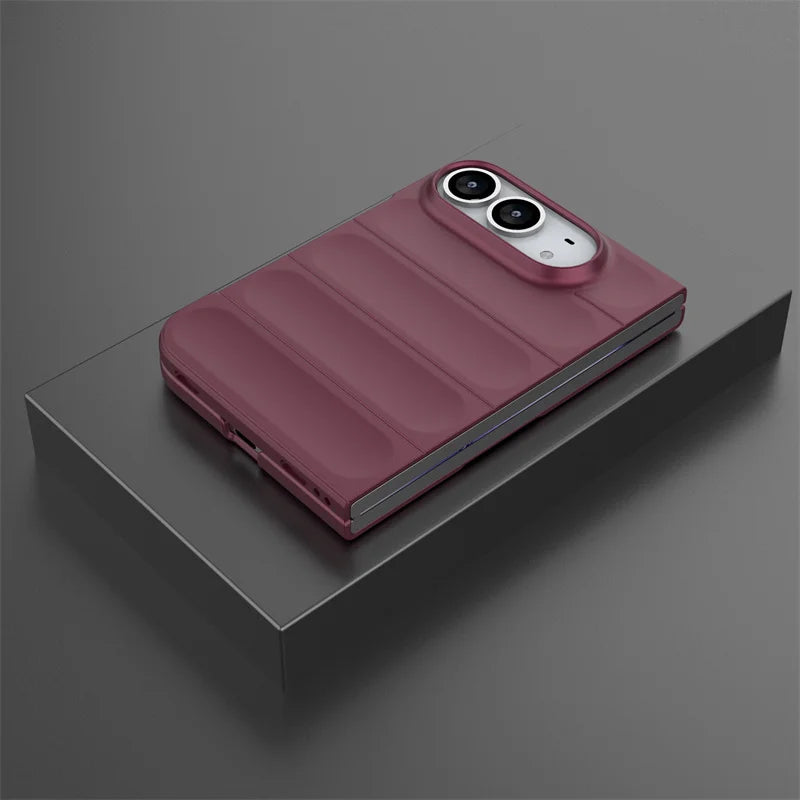 iPhone Duo Schutzhülle – Rutschfeste Matte PC-Hülle mit Stoß- und Kratzschutz Kaufschwan® Dunkelviolett iPhone Duo