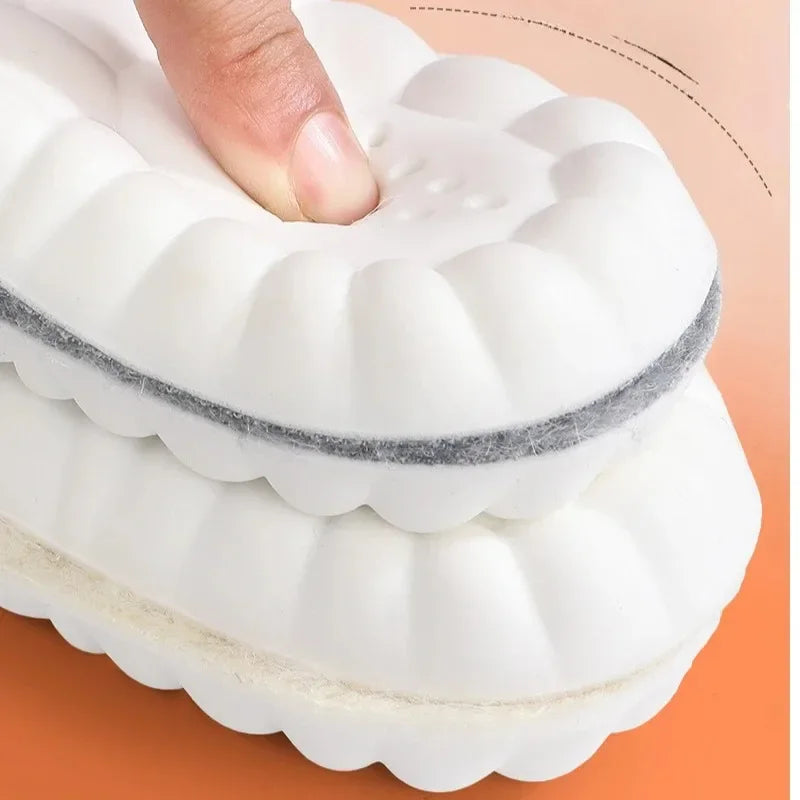 Selbstheizende Thermo Einlegesohlen – Dicke Plüsch Kaschmir Sohlen für Damen & Herren, Warme Winter- und Sportschuhe Kaufschwan®