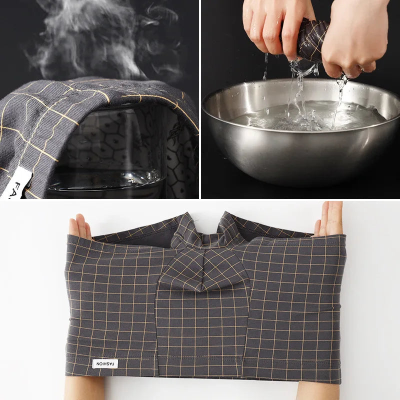 3er-Pack Herren Boxershorts aus Baumwolle | Atmungsaktive Kariert Boxershorts | Bequeme Unterwäsche | Größen M–3XL Kaufschwan®