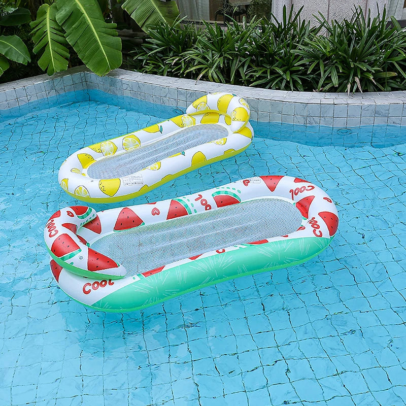 Aufblasbare Wasserhängematte – 4-in-1 Pool-Liege, Schwimmbett & Strandstuhl Kaufschwan®
