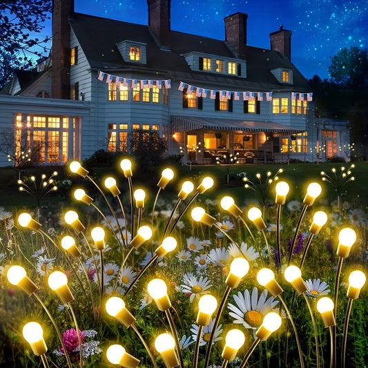 Solar Garten Glühwürmchen Lichter – Neue verbesserte solarbetriebene wasserdichte Außenbeleuchtung für Garten Dekoration Kaufschwan®