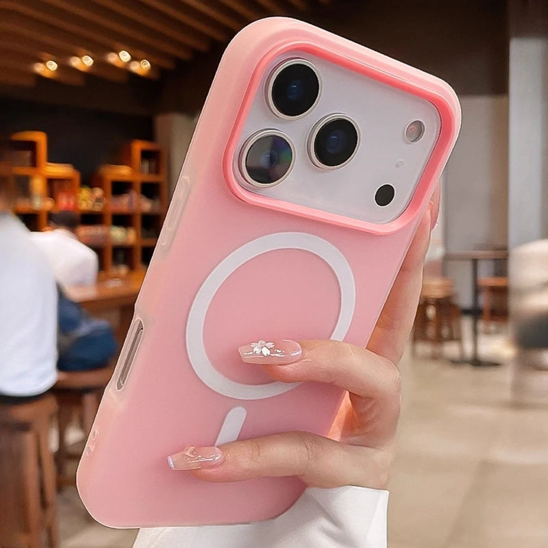 Hochwertige 2-in-1 MagSafe-Magnethülle für iPhone 18 Pro & iPhone 18 Pro Max – Stoßfeste Flüssigsilikon-Schutzhülle Kaufschwan®