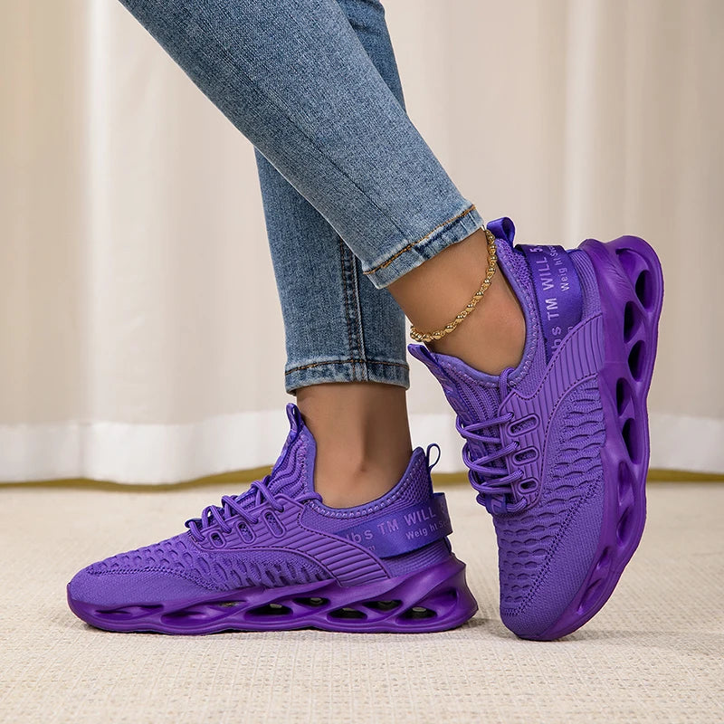 Damen Sportschuhe – Modische Plateau-Sneaker | Frühling & Winter Laufschuhe für Frauen | Auch in Übergrößen bis 43 Kaufschwan®