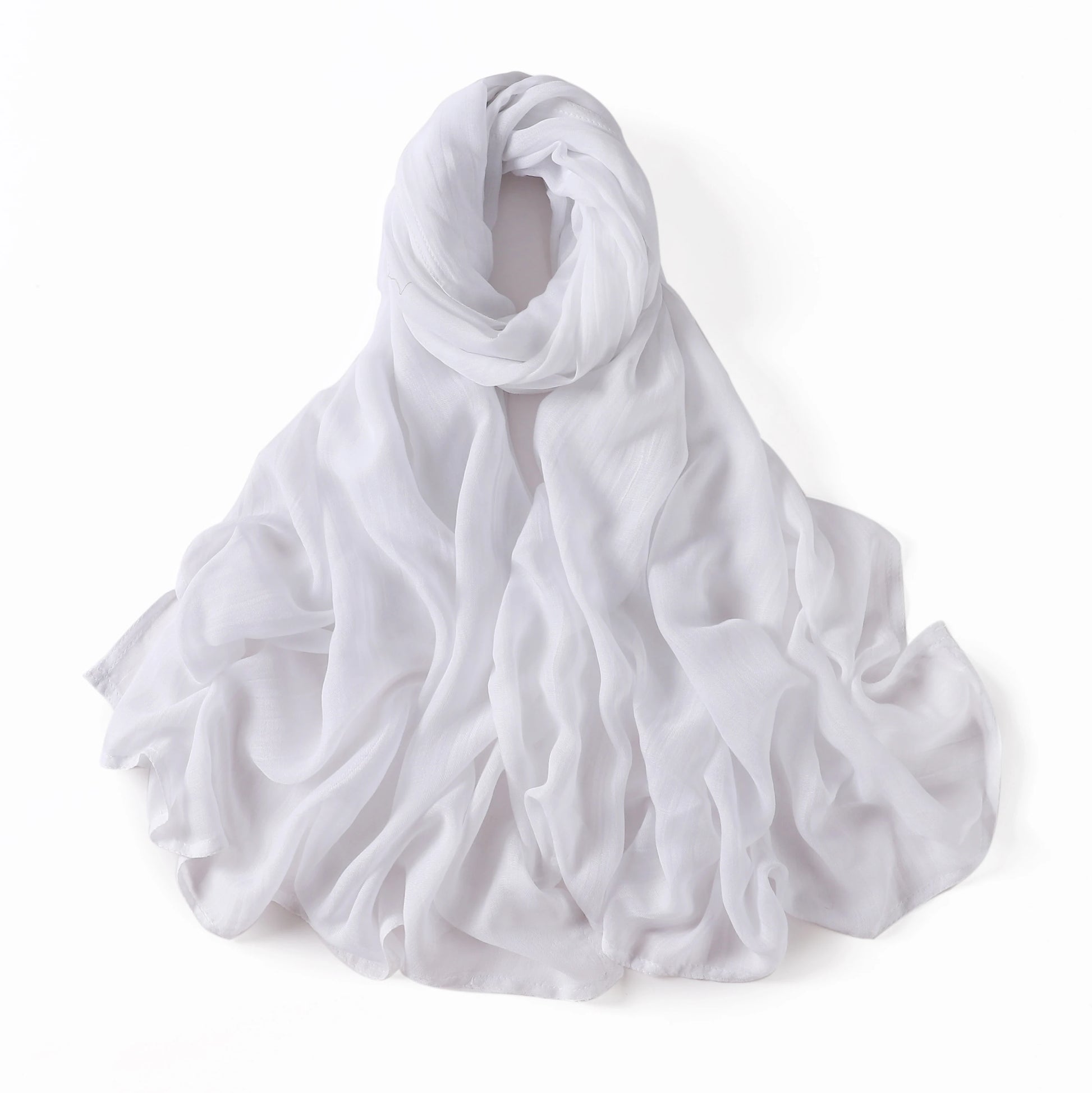 Damen Hijab Schal aus Baumwolle, Rayon & Modal – Großformat 190×85cm | Muslimisches Kopftuch, Eleganter Turban & Umschlagtuch Kaufschwan®
