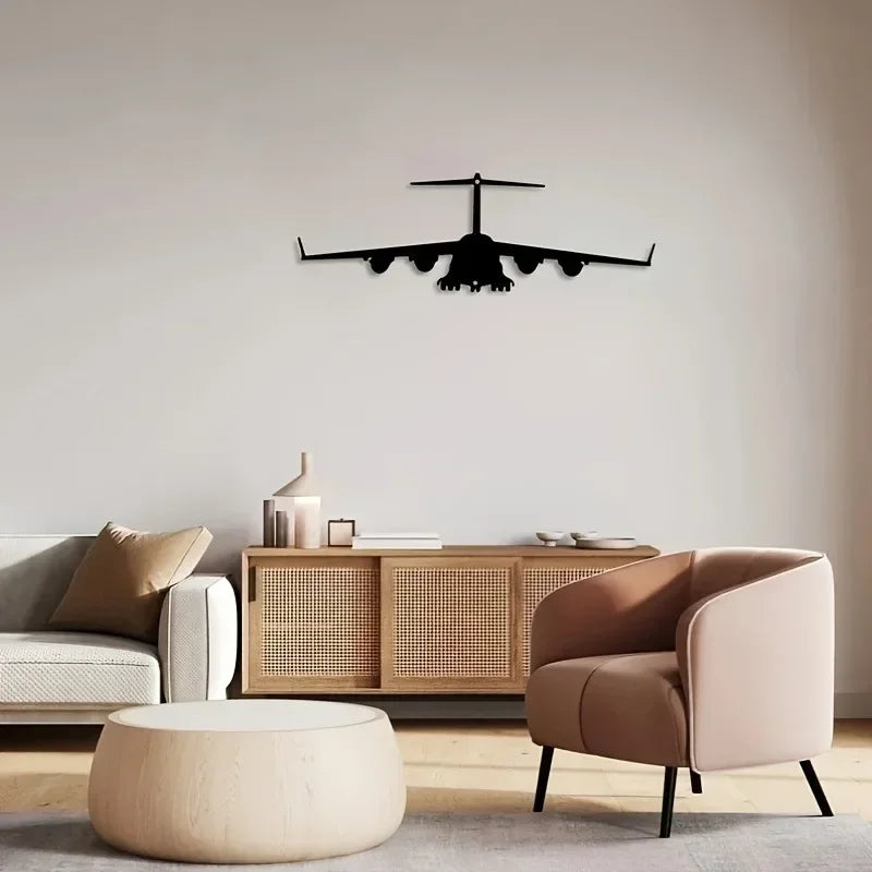 Metall Transportflugzeug Wanddeko – Eisen Innen Wandkunst Kaufschwan®