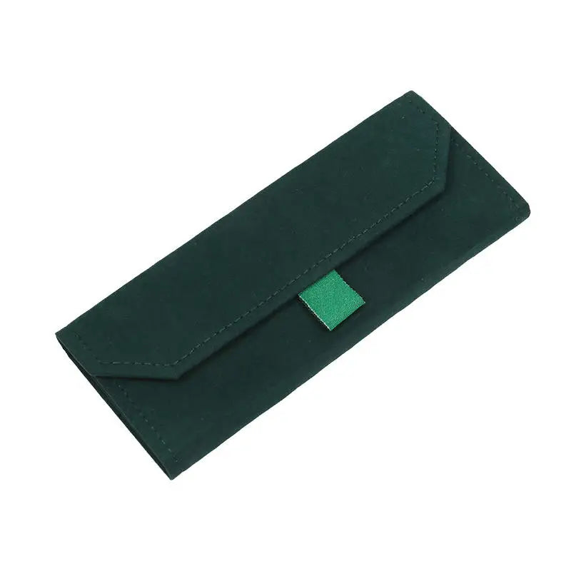 Samt Dreieck Faltbares Brillenetui – Elegantes Hartschalen Etui für Sonnenbrillen und Lesebrillen Kaufschwan®