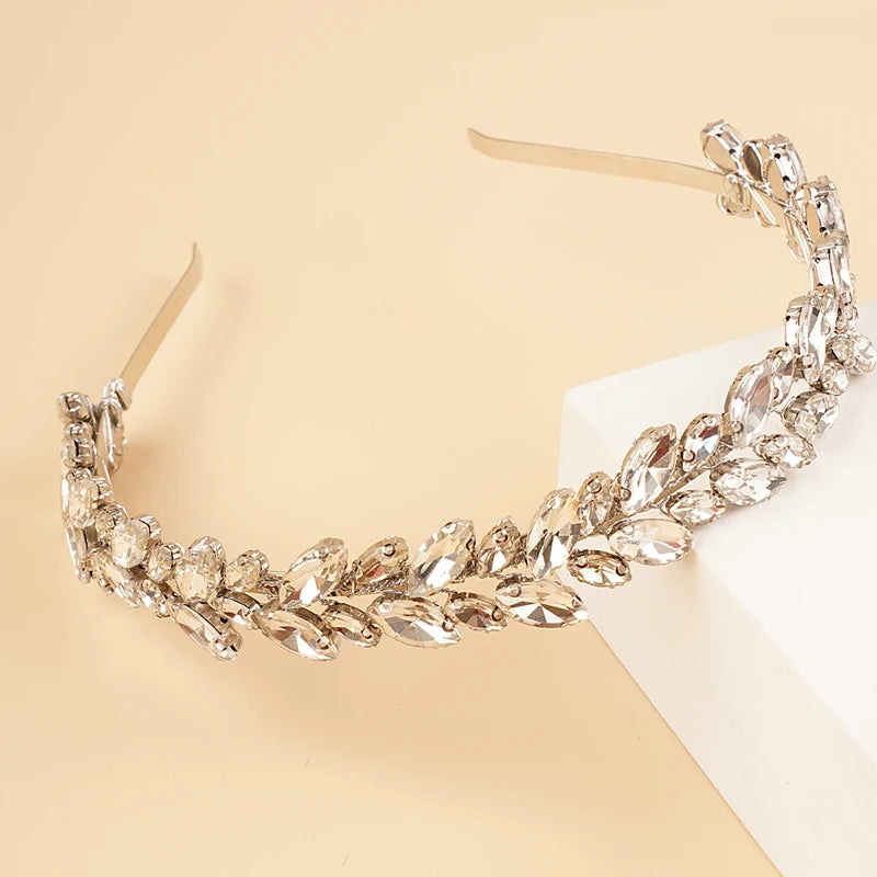 Kristall-Braut-Haarreif - Funkelndes Strass-Haaraccessoire für Damen & Mädchen Kaufschwan®