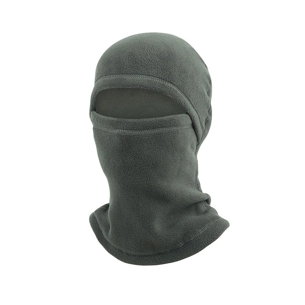 Vollgesichts-Balaclava – Winter Thermo-Fleece-Maske | Motorrad, Fahrrad & Sport Lauf Sturmhaube mit Halswärmer