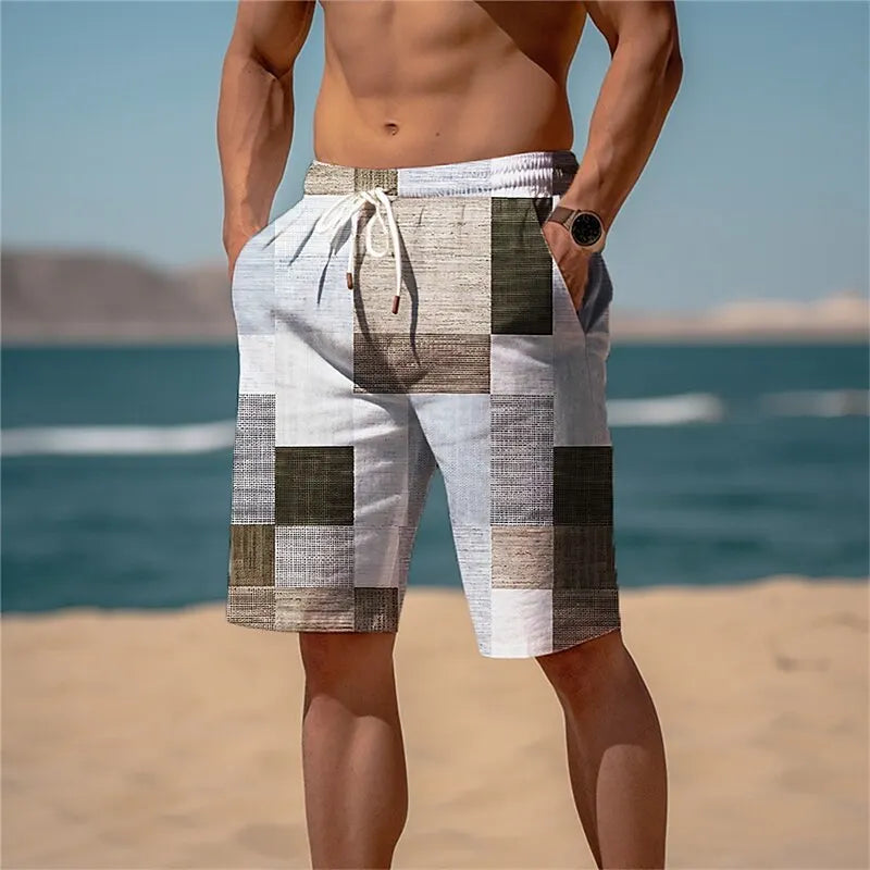 3D Grafik Strandshorts – Unisex Pineapple Print Surfshorts | Sommer Hawaii Badehose für Herren, Damen & Kinder