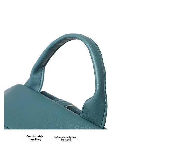 Damen Rucksack aus Weichem Leder | Casual Reise- & Outdoor-Tasche | Frühling & Sommer Modetrend | PU Einfarbig Freizeit Schultertasche Kaufschwan®