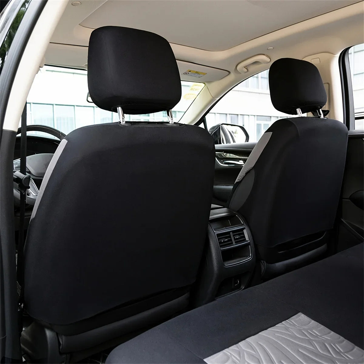 Universelles Autositzbezüge-Set – Vollständiges Set mit eleganter Schmetterlingsstickerei für Auto, SUV, Van & LKW Kaufschwan®