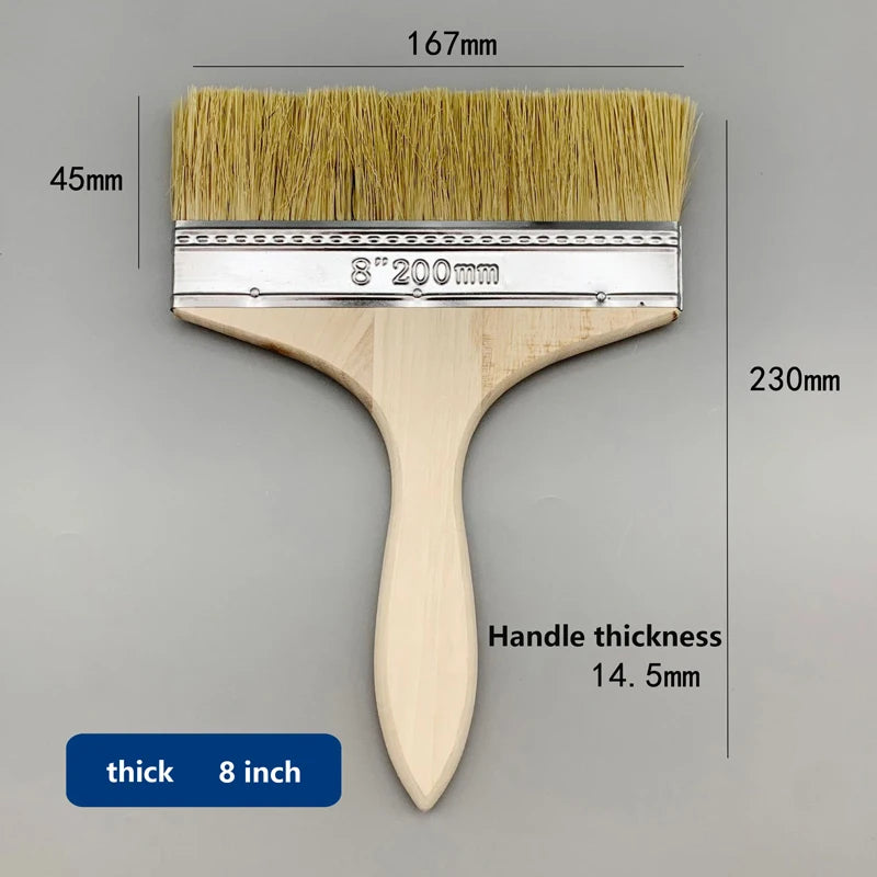 Thick-handled and thin-handled paint brushes are available. Household soft-bristled dust-removing brushes and special brushes fo Kaufschwan® Stil o 1 Stück