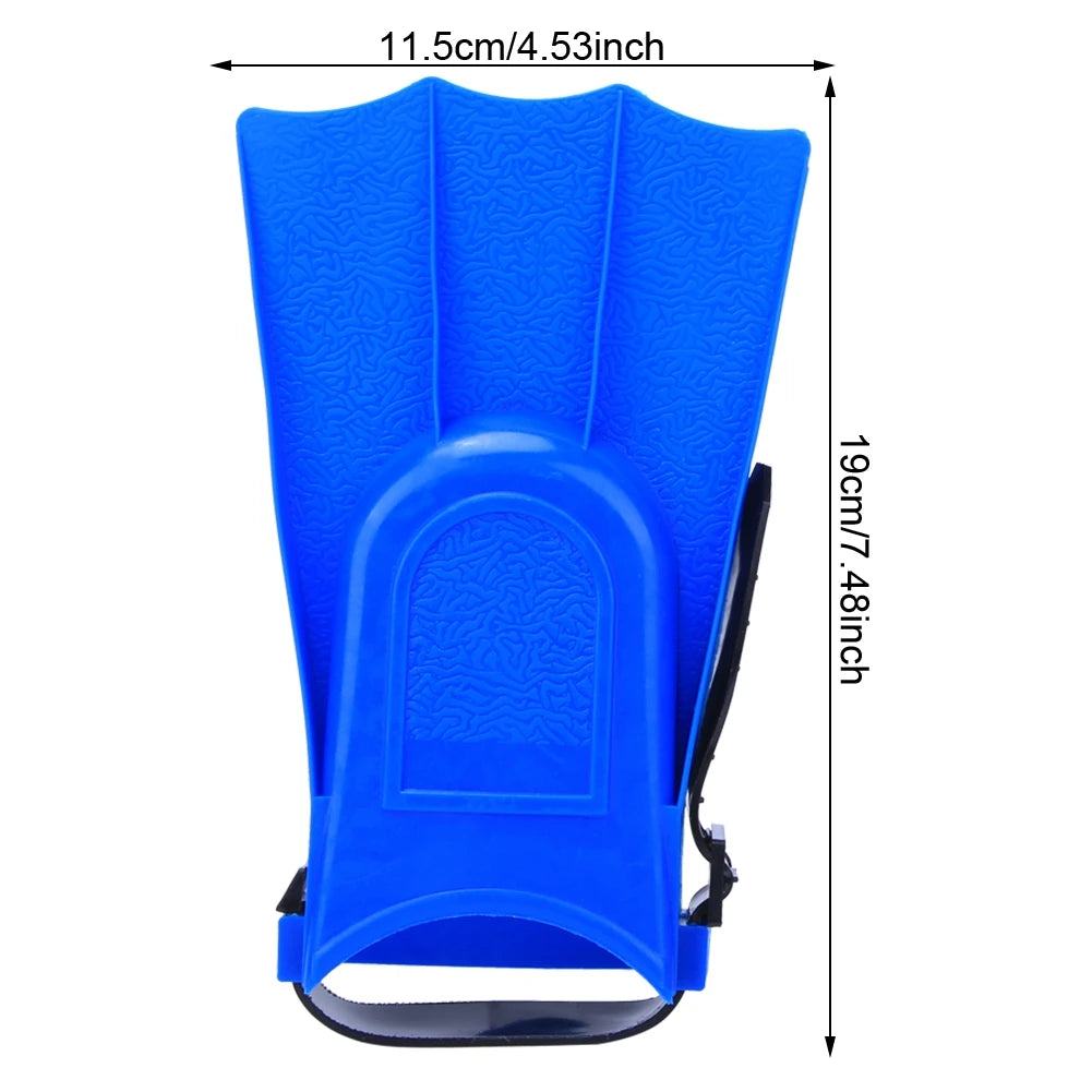 Kinder PVC Schwimmflossen | Leichte kurze Schnorchel- & Tauchflossen | Trainingsflossen für Kinder Kaufschwan®
