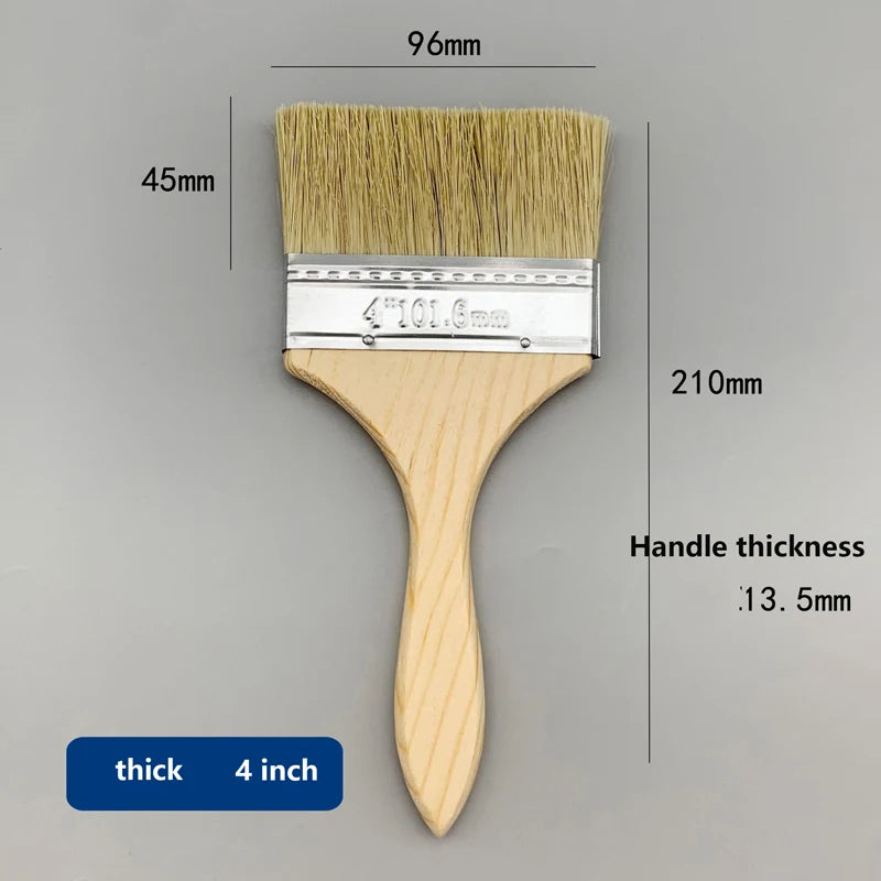 Thick-handled and thin-handled paint brushes are available. Household soft-bristled dust-removing brushes and special brushes fo Kaufschwan® Stil k 1 Stück