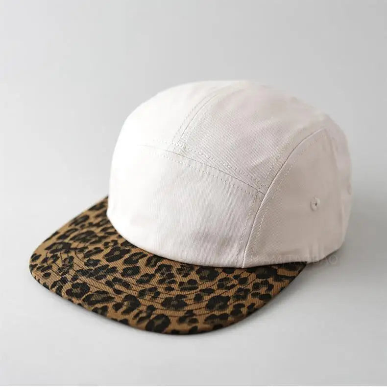 Neue Retro Leopard Print Farbige Baseballkappe | Herren & Damen Modischer Freizeit-Sonnenhut | Cool & Trendy Spice Girl Stil Kaufschwan®
