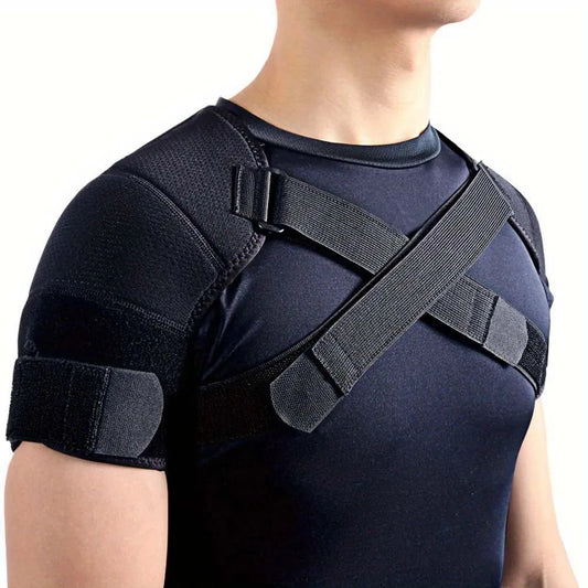 Verstellbare Cross-Schulterstützgurte | Schulterbandage für Rücken- & Schulterstabilität | Polyesterfaser, nur Handwäsche Kaufschwan®