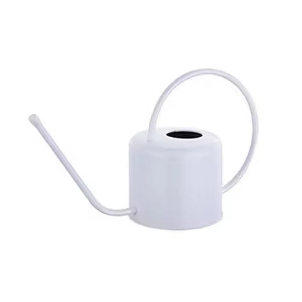 u High Quality 1.3L Plant Sprinkler Kettle Large Capacity Long Spout Watering Can Rustproof Leakproof Watering Pot Garden Tool Kaufschwan® Weiß