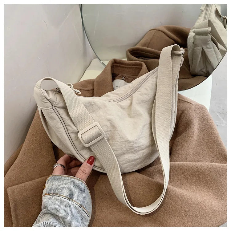 Damen Nylon Crossbody Tasche – Große Kapazität Designer Schulter Tote & Reisetasche Shopper