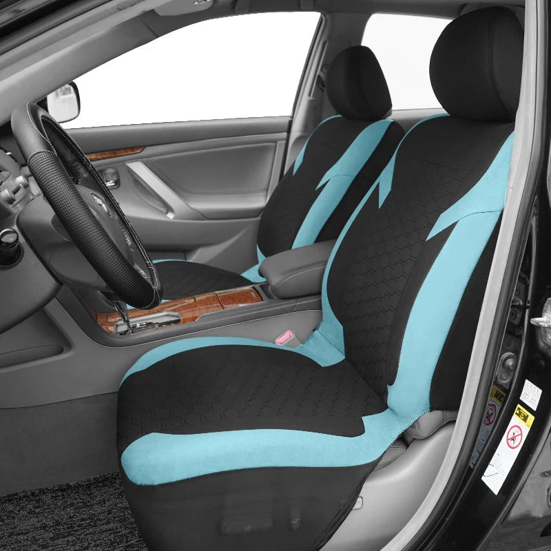 Universelle Autositzbezüge – Atmungsaktives Polyester mit Wabenmuster für Auto, SUV, Van & LKW Kaufschwan®