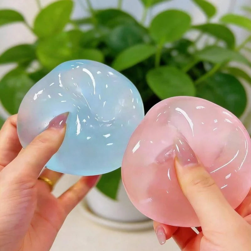 Squishyball – Handgemachtes Formbares Slow-Rebound Knautsch-, Fidget- & Sensorikspielzeug zum Stressabbau Kaufschwan®