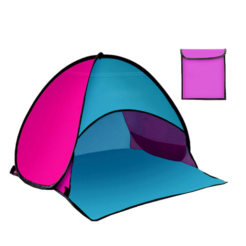Tragbares Mini Sonnenschutz Zelt – Outdoor Kopfzelt Strand Sonnenschutz Wind- & Sandfest Pop-Up Sonnenblende Kaufschwan®
