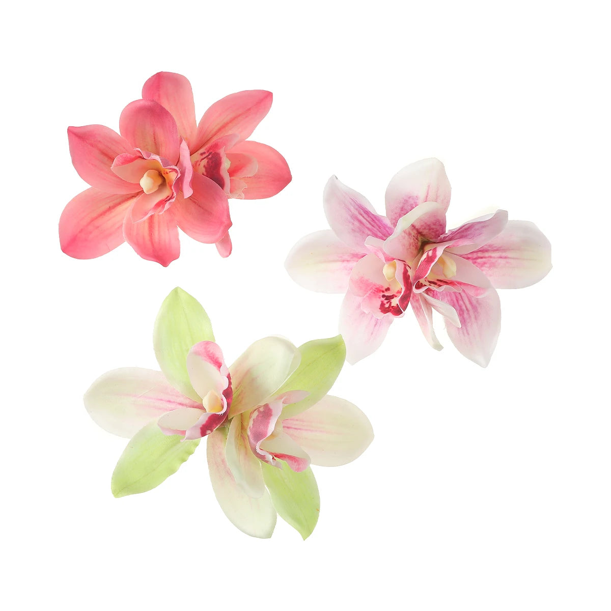 Orchideen-Blumen Haarklammer – Braut & Urlaubs Haaraccessoire Kaufschwan®