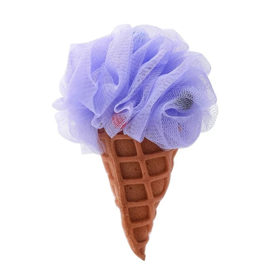 Eiscreme Körper Schwamm – Regenbogen Mesh Bade- & Dusch Peeling Puff Kaufschwan®