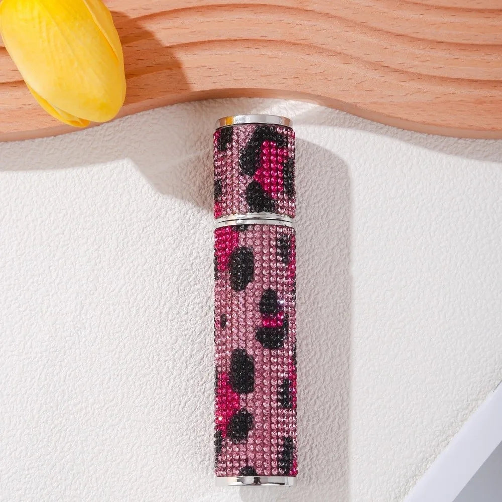 10ml Mini Parfüm Nachfüllflasche – Glitzer Diamond Spray Atomizer | Nachfüllbarer Reise-Parfümsprüher Kaufschwan® Design 2