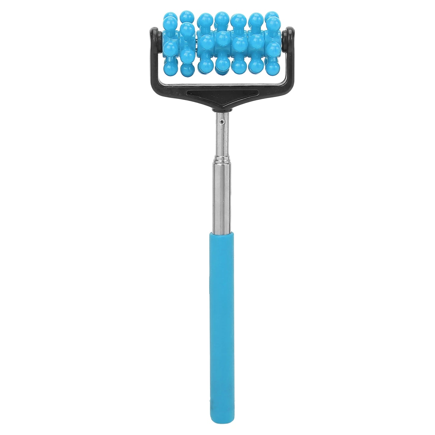 Verstellbarer Rückenroller | Teleskop-Massager für Rücken, Kopf, Arme & Muskelentspannung | Ausziehbarer Massage- & Kratzstab Kaufschwan® Himmelblau