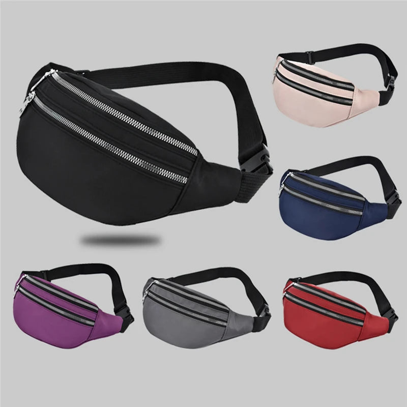 Damen Gürteltasche mit Großem Fassungsvermögen – Wasserdichte Sport Fanny Pack | Outdoor Running, Fitness & Reise Crossbody Tasche Kaufschwan®