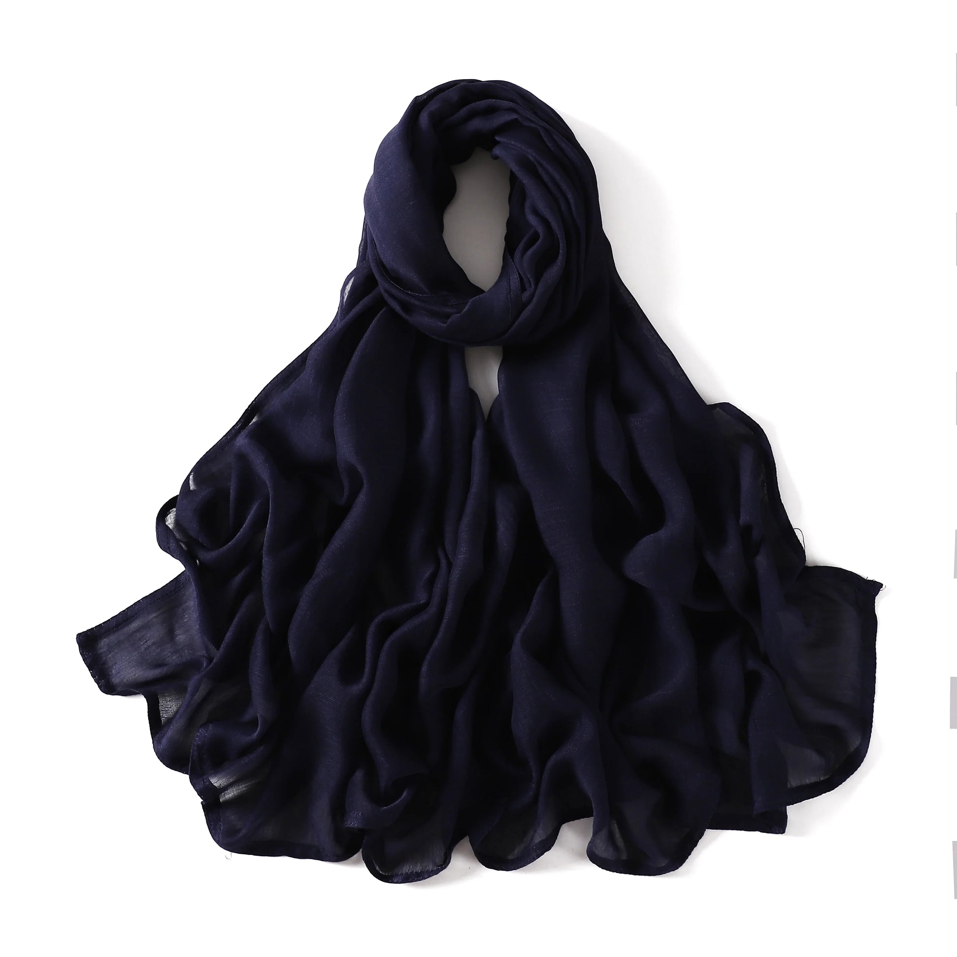 Damen Hijab Schal aus Baumwolle, Rayon & Modal – Großformat 190×85cm | Muslimisches Kopftuch, Eleganter Turban & Umschlagtuch Kaufschwan®