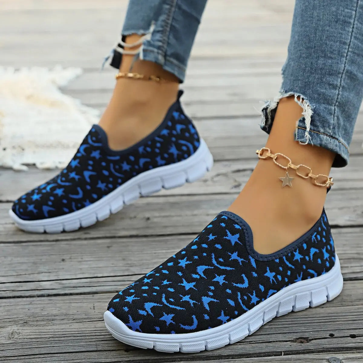 Damen Sportschuhe mit Flacher Sohle – Frühling Runde Zehenform | Bequeme Designer Vulcanized Sneaker für Outdoor & Alltag Kaufschwan®