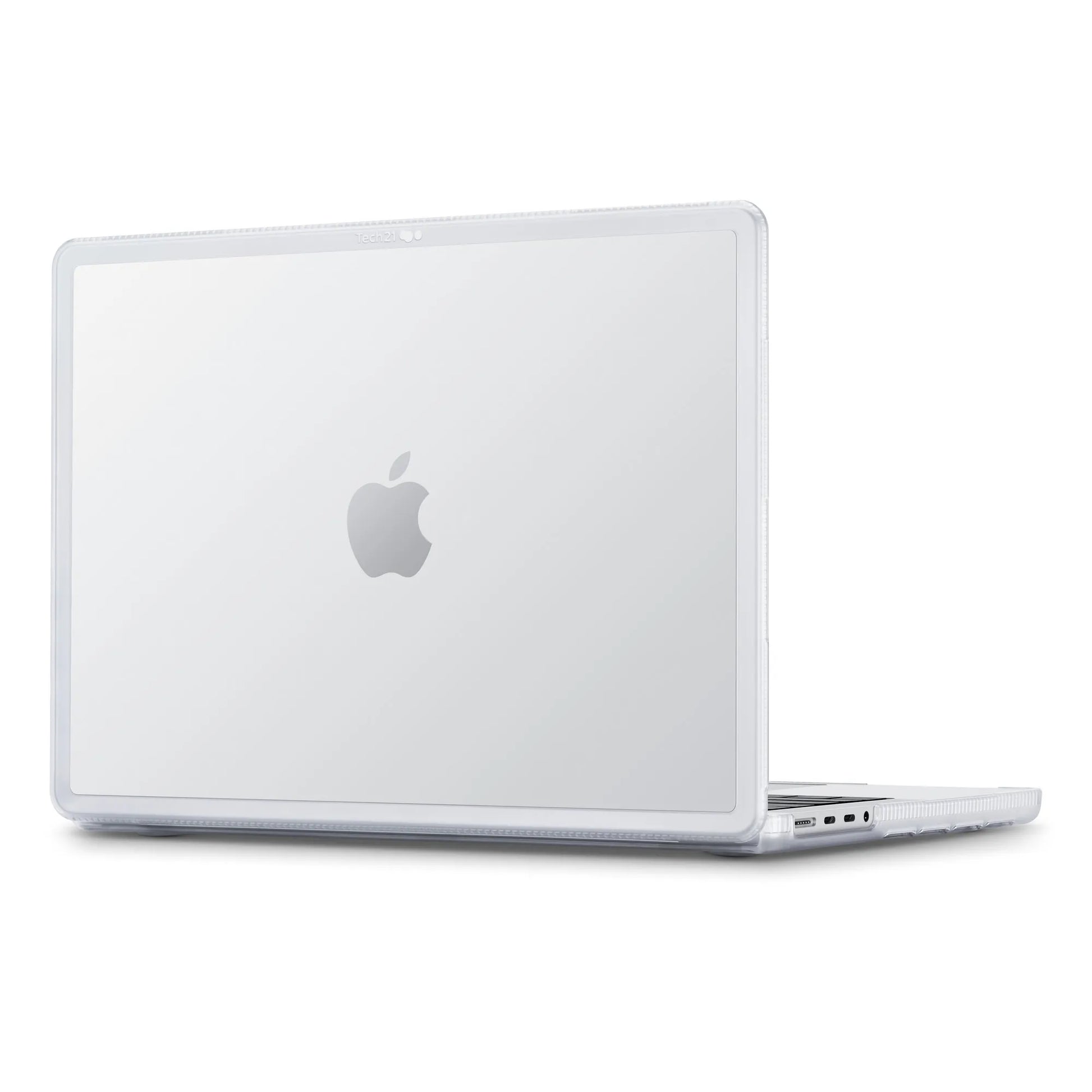 Laptop Hülle mit Weichen Kanten für MacBook Air & Pro – Stoßfeste Schutzhülle Kaufschwan® Weiß transparent Air 15.3 M2 M3 M4 M5