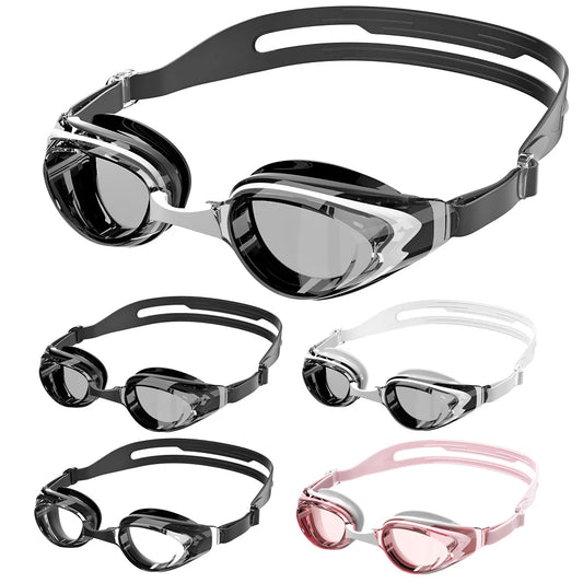 Professionelle Schwimmbrille | Anti-Beschlag & Wasserdicht | Auslaufsicher mit 100% UV-Schutz für Herren & Damen Kaufschwan®