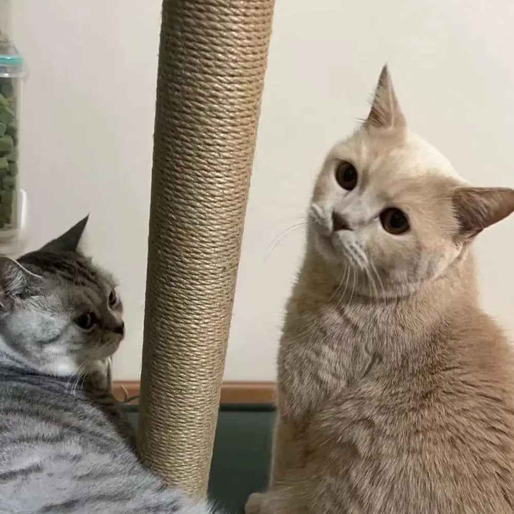 Sisal-Kratzstamm für Katze – Abnehmbarer Kratzpfosten & Ersatzteil für Katzenbaum zum Selberbauen Kaufschwan®