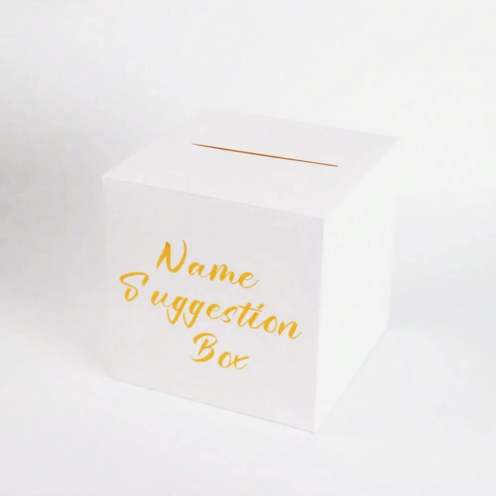Elegante Hochzeits Kartenbox – Geschenkbox für Glückwünsche und Karten Kaufschwan®