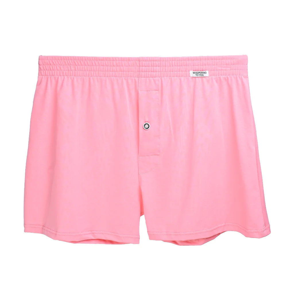 Herren Boxershorts aus Baumwolle – Bequeme Unterwäsche mit Elastischem Bund | Klassische Knopfleiste, Große Größen, Perfekt für Zuhause Kaufschwan®