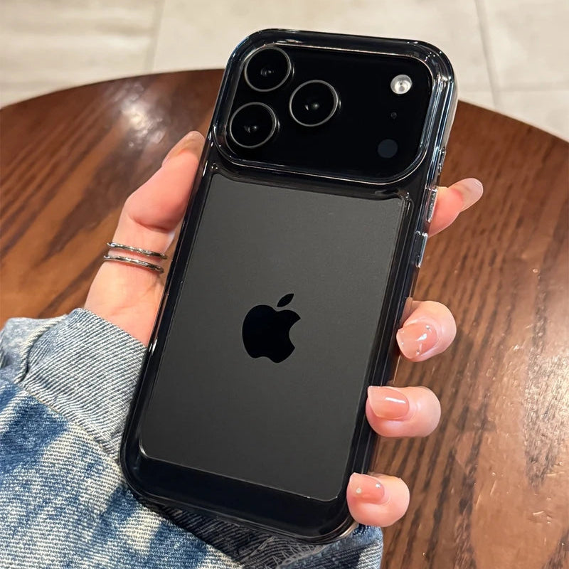 Hochwertige Transparente Acryl-Schutzhülle für iPhone 18 Pro & iPhone 18 Pro Max – Stoßfeste Klare Hülle mit Schützendem Rand Kaufschwan®