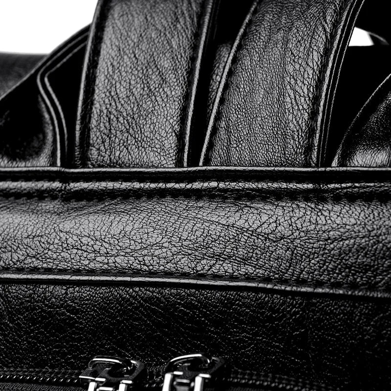 Leder Rucksack | Damen Vintage Schultertasche | Hochkapazitiver Reise- & Schulrucksack Kaufschwan®