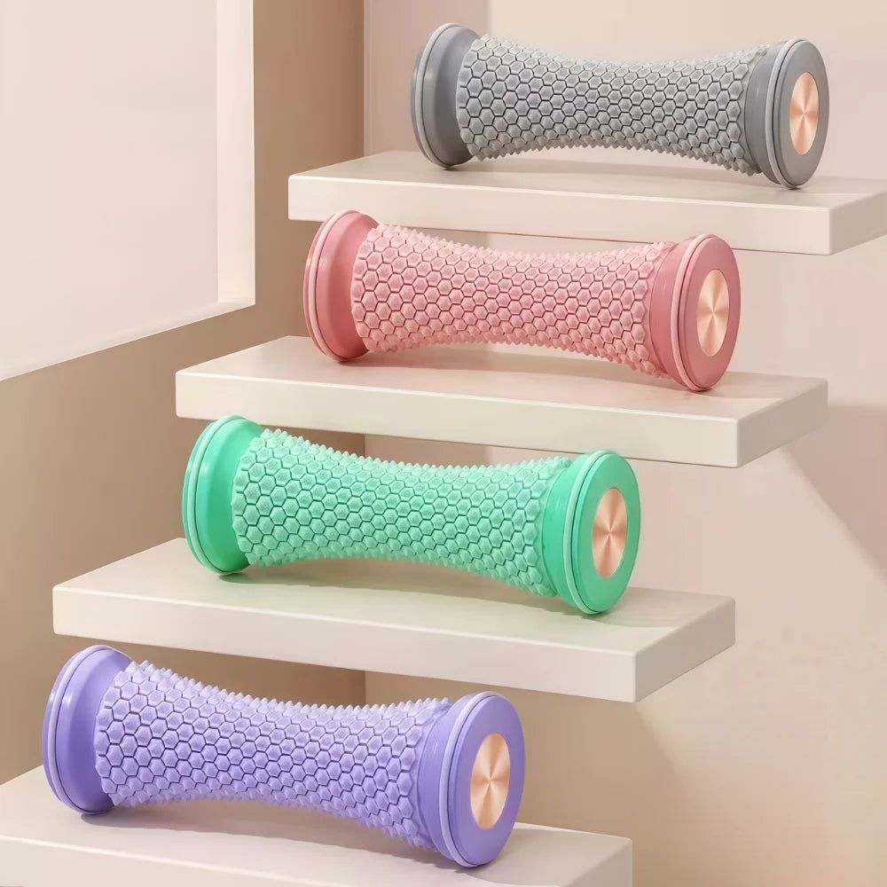 Massage-Roller | Faszien- & Muskelentspannungsrolle | Yoga, Fitness & Manueller Fußmassierer Kaufschwan®