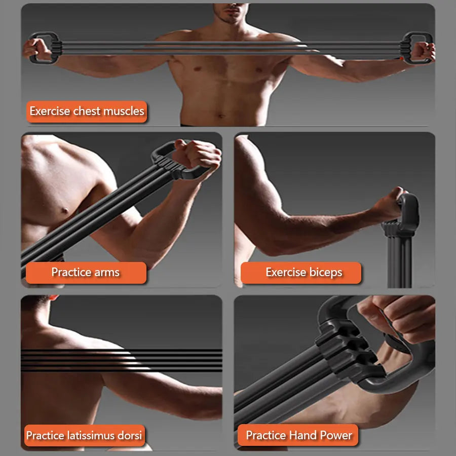 Verstellbares Trainingsgerät für Schultern, Rücken & Brust – Multifunktionales Elastikband für Armdehnung & Muskeltraining Zuhause Kaufschwan®