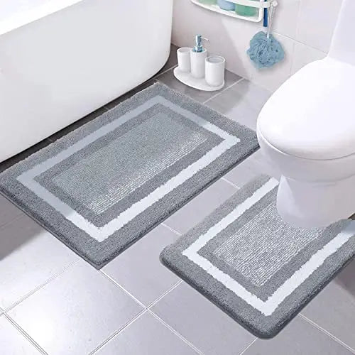 Weiche Saugfähige Badematte – Rutschfester, Schnelltrocknender Plüschteppich für Bad & Schlafzimmer Kaufschwan®