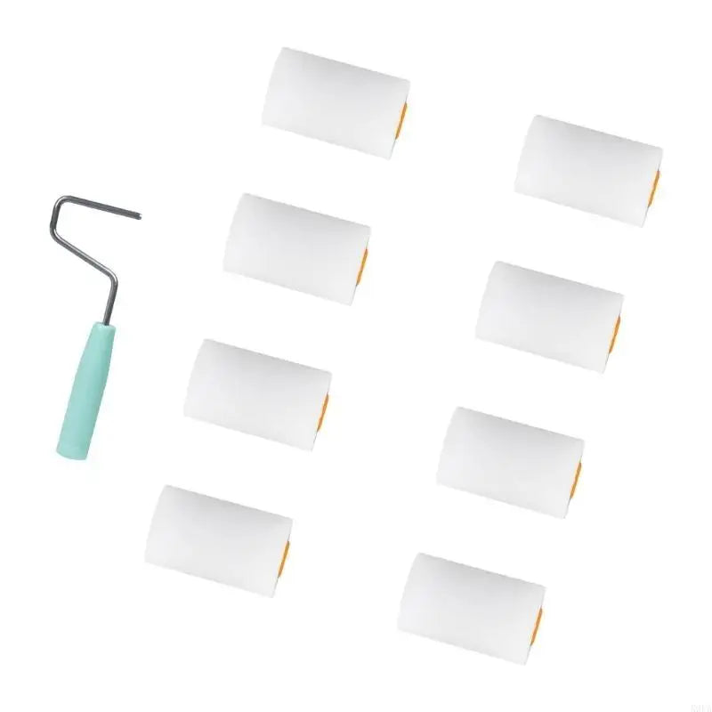 Schaumstoff Farbroller Set – Kleine Rollen für Wand- und Möbelanstrich Kaufschwan®