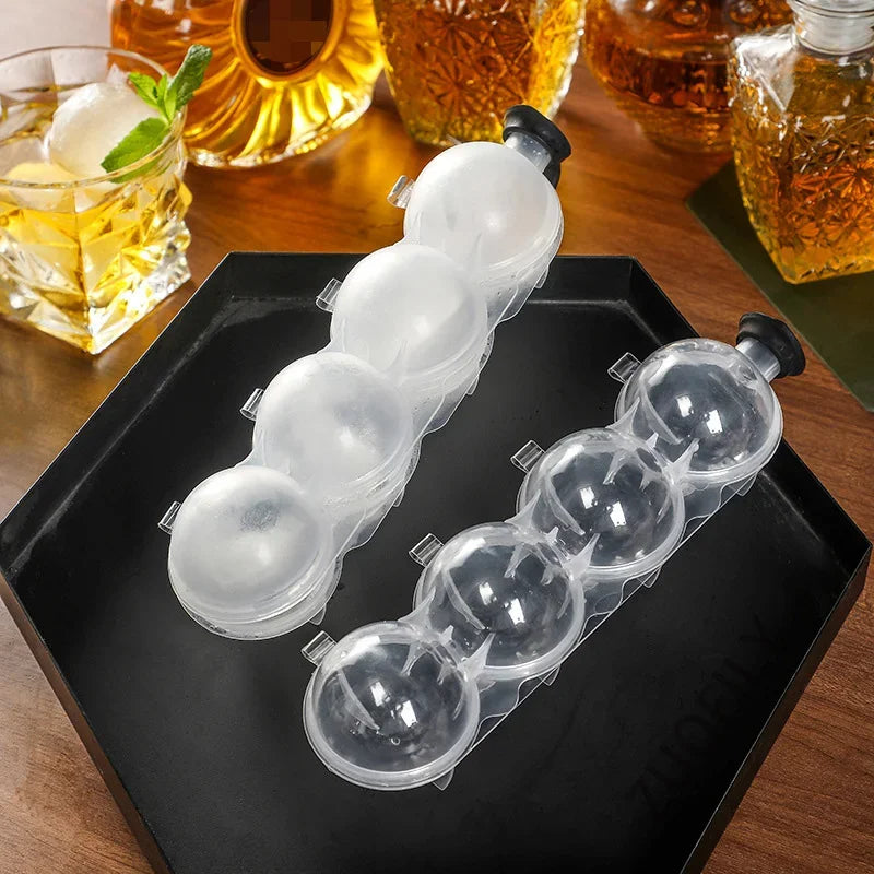 Runde Eiswürfelform – Große Eiskugeln für Whiskey & Cocktails Kaufschwan®