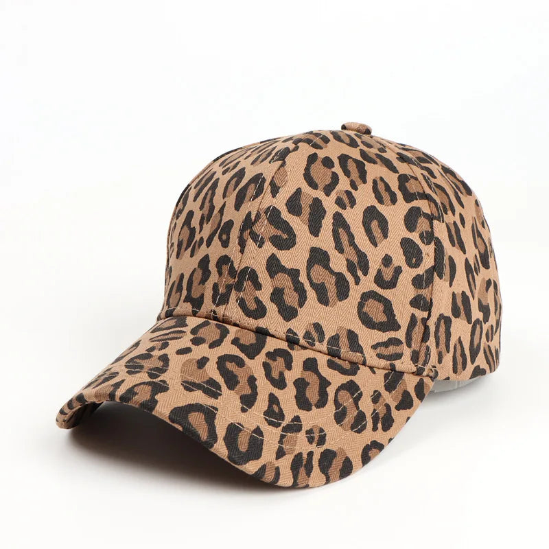 Leopard Print Baumwoll Baseballkappe | Herren & Damen Snapback Hip Hop Hat | Frühling & Sommer Sonnenhut | Verstellbare Peaked Cap Kaufschwan®