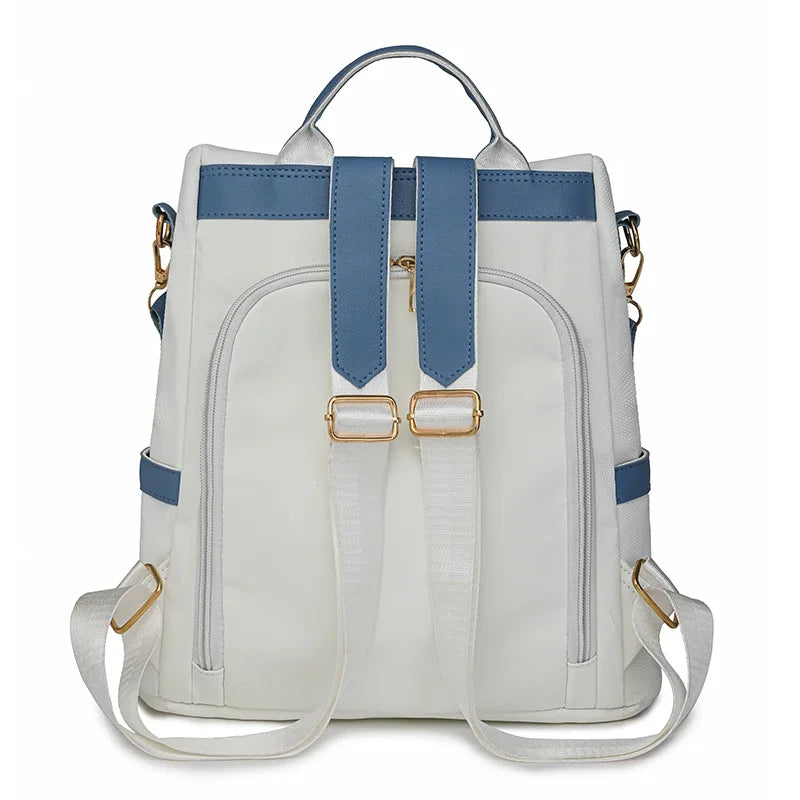Damen Rucksack Mode | Wasserdicht Weiches Leder Schul- & Reiserucksack