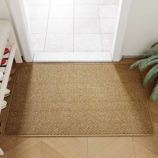 Outdoor-Fußmatte in Jute-Optik – Stilvoll & Wetterfest Kaufschwan® Braun 60x90cm