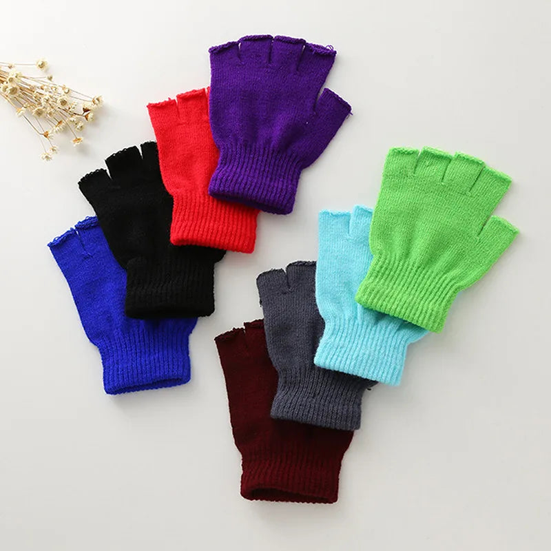 Winter Touchscreen Strickhandschuhe – Warme Unisex Vollfinger Handschuhe | Verdickte Strickhandschuhe aus Kunstwolle für Damen & Herren Kaufschwan®